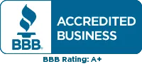 BBB accredited A+ rated