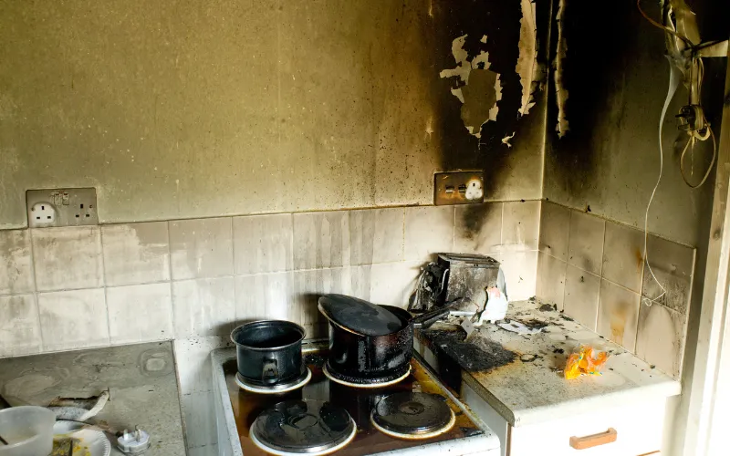 Fire damage