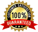 100% satisfaction guaranteed